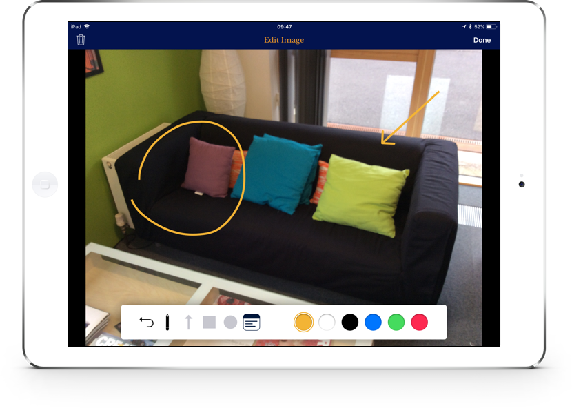 annotate photo